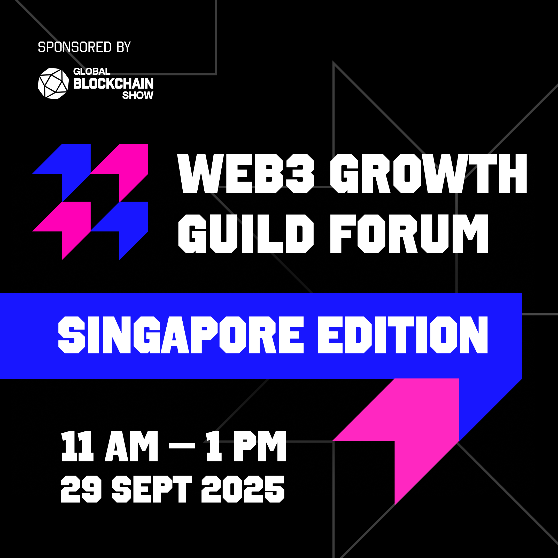 Web3 Growth Guild Forum SG Edition